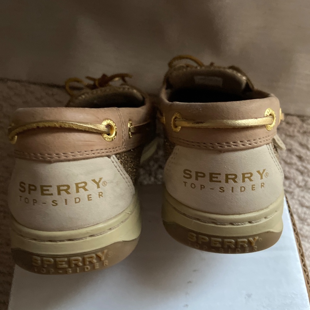 Woman’s Sperry Leather size 7.5 Top-Sider Shoes VGC - Picture 4 of 7